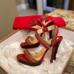 Christian Louboutin Trepi City 120 mm 37.5 / 7 US